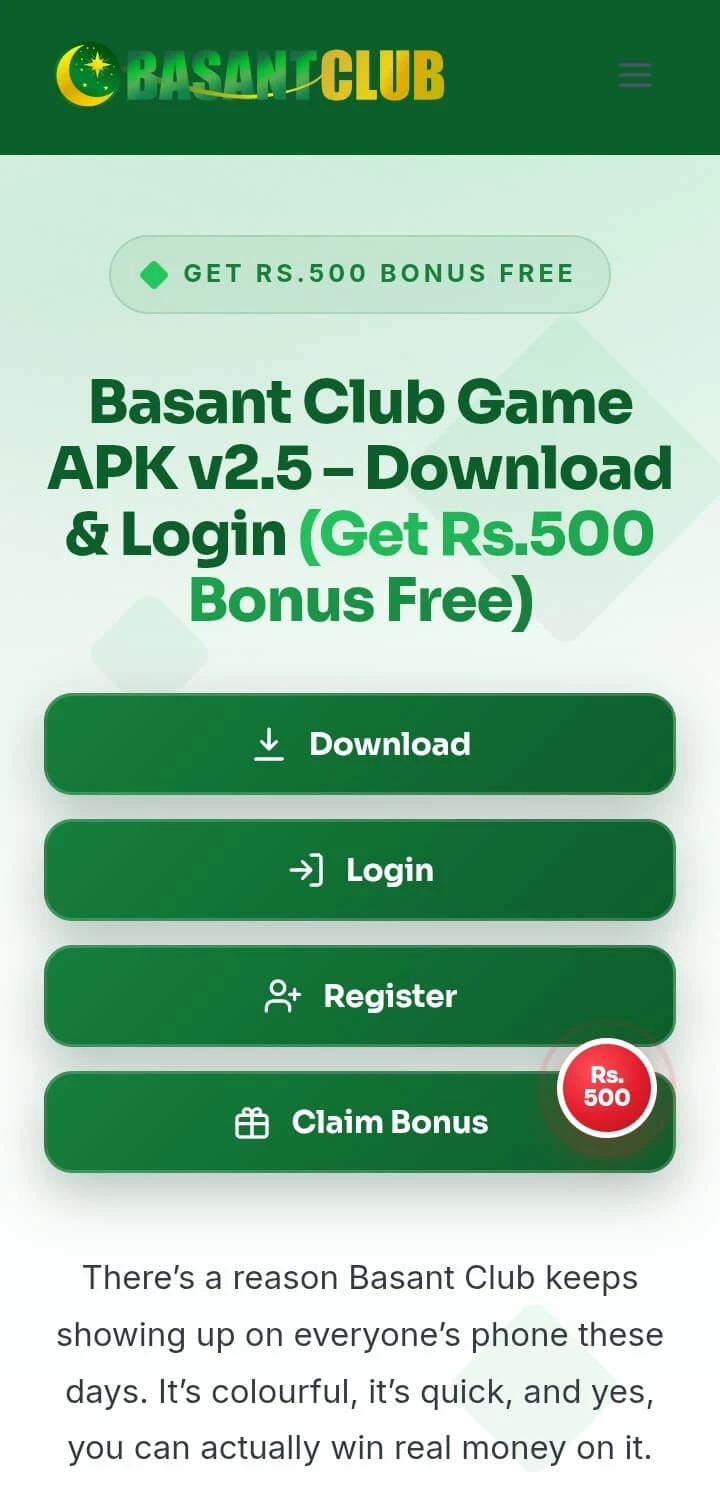Visit the official Basant Club website